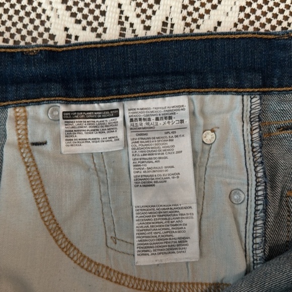 Levi's 513 Slim Straight Stretch Jeans size 32 x 32 - Picture 7 of 8